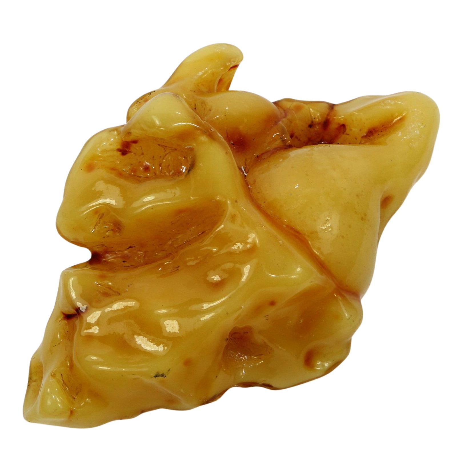 Natural Butterscotch Amber Specimen (1 of 2)