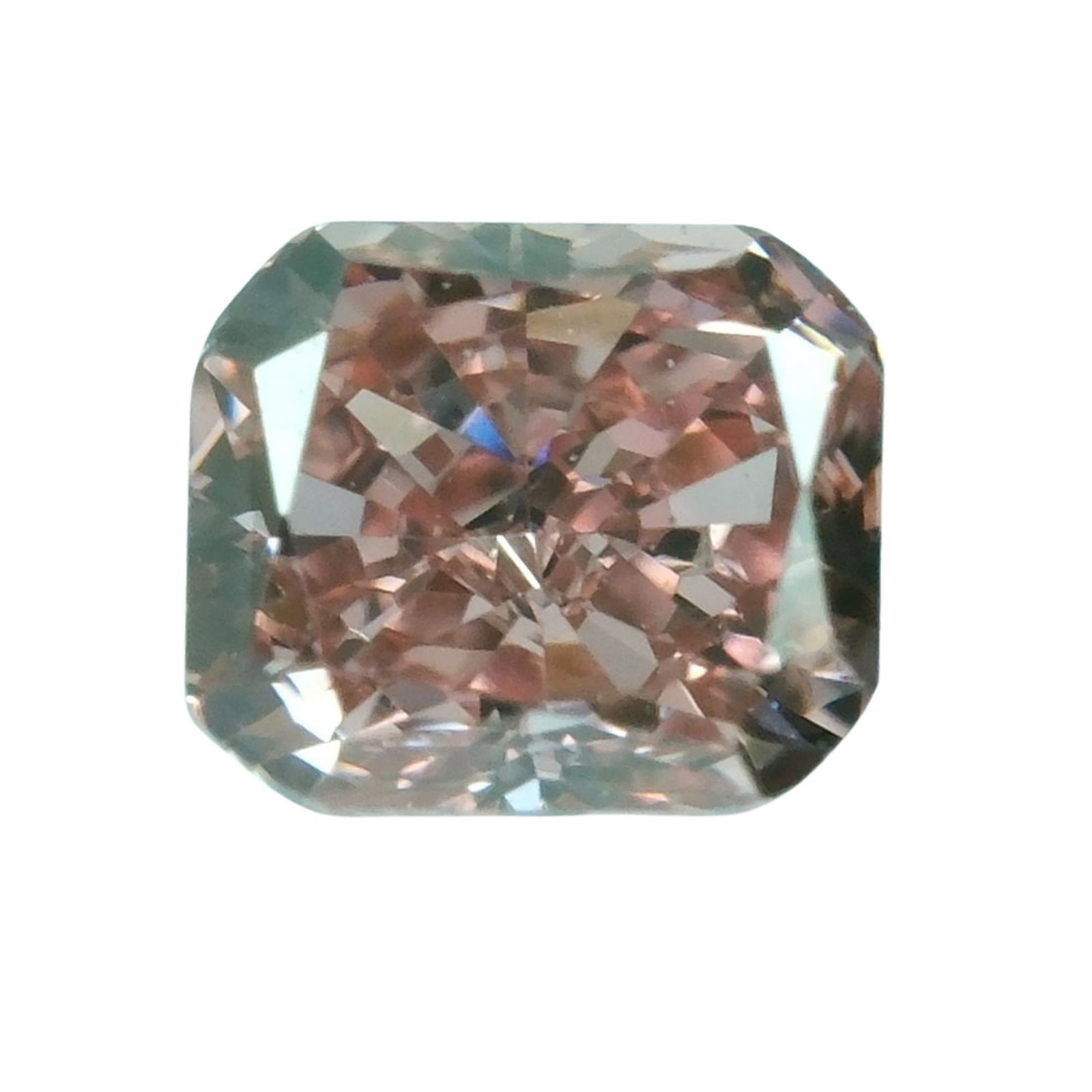 Princess-cut Fancy Intense Pink Diamond: Collectable Size 0.10 Carats Medium Loose Stones & Beads Exhibited Diamonds