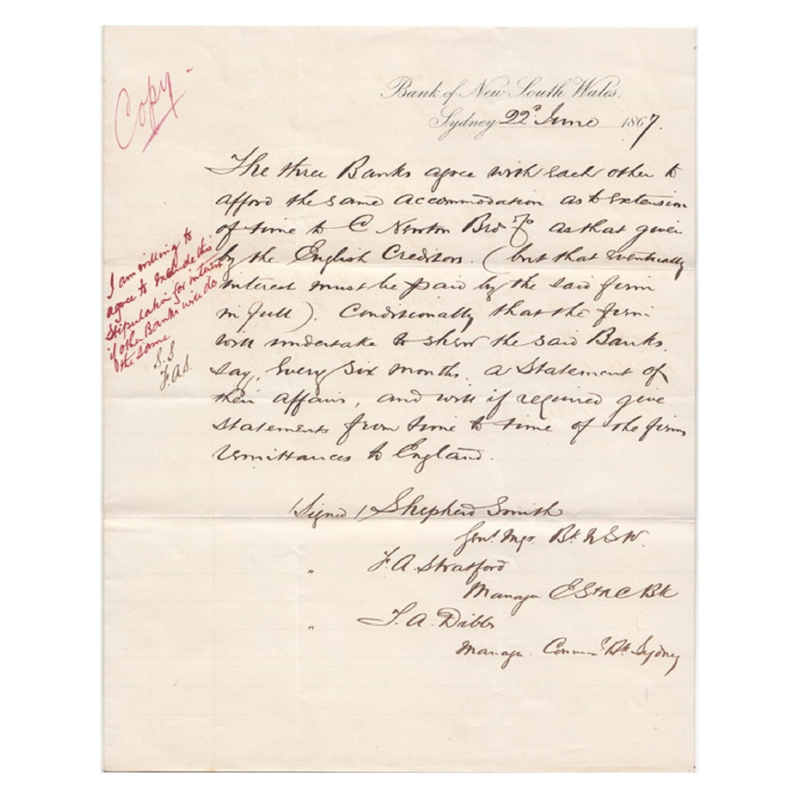 Australia Petition c.1890 to the N.S.W. Gov't for a Harbour and Rail Line in the 'Illawarra' Region (1 of 4)