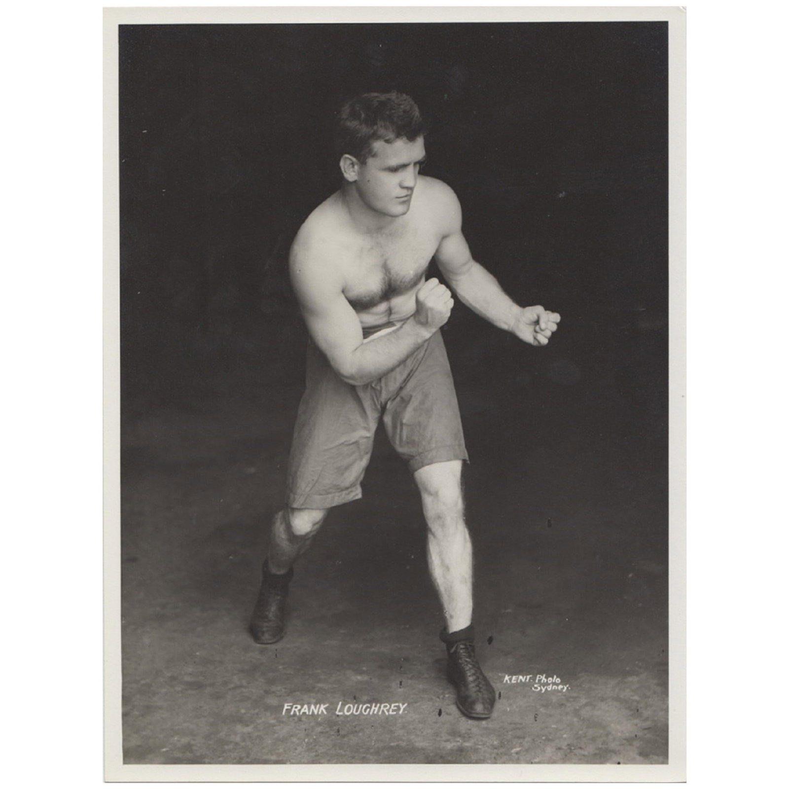 Boxing. 'Frank Loughery' Photograph (1 of 2)