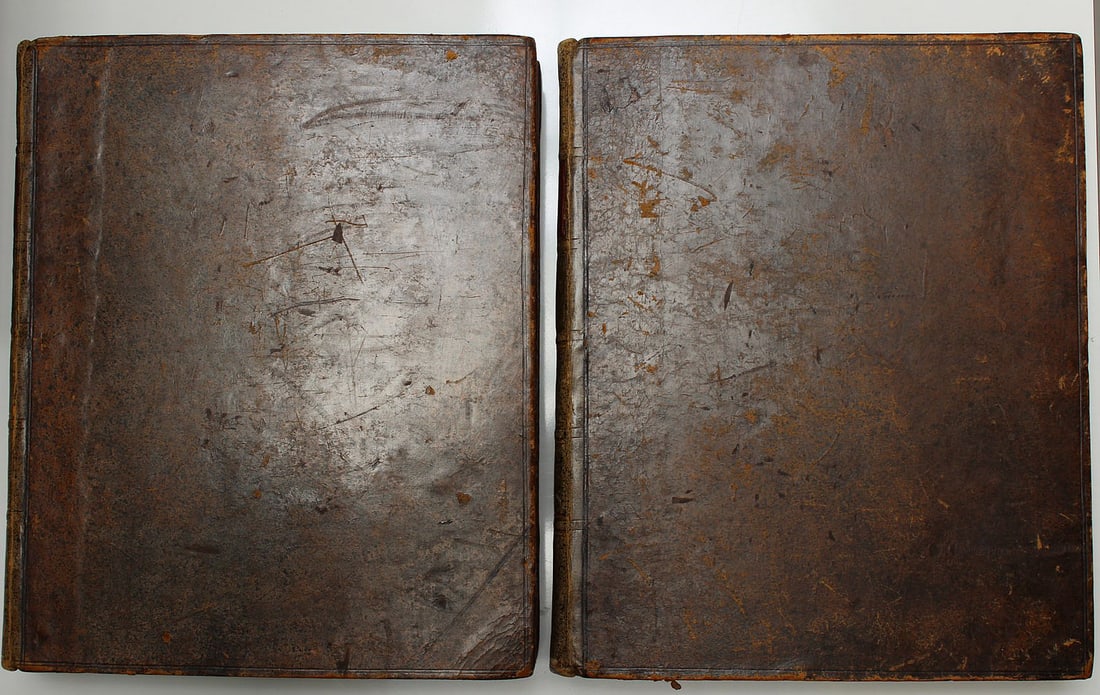 Cook's (James) 2nd Voyage. Fourth Edition in two leather-bound volumes - 2