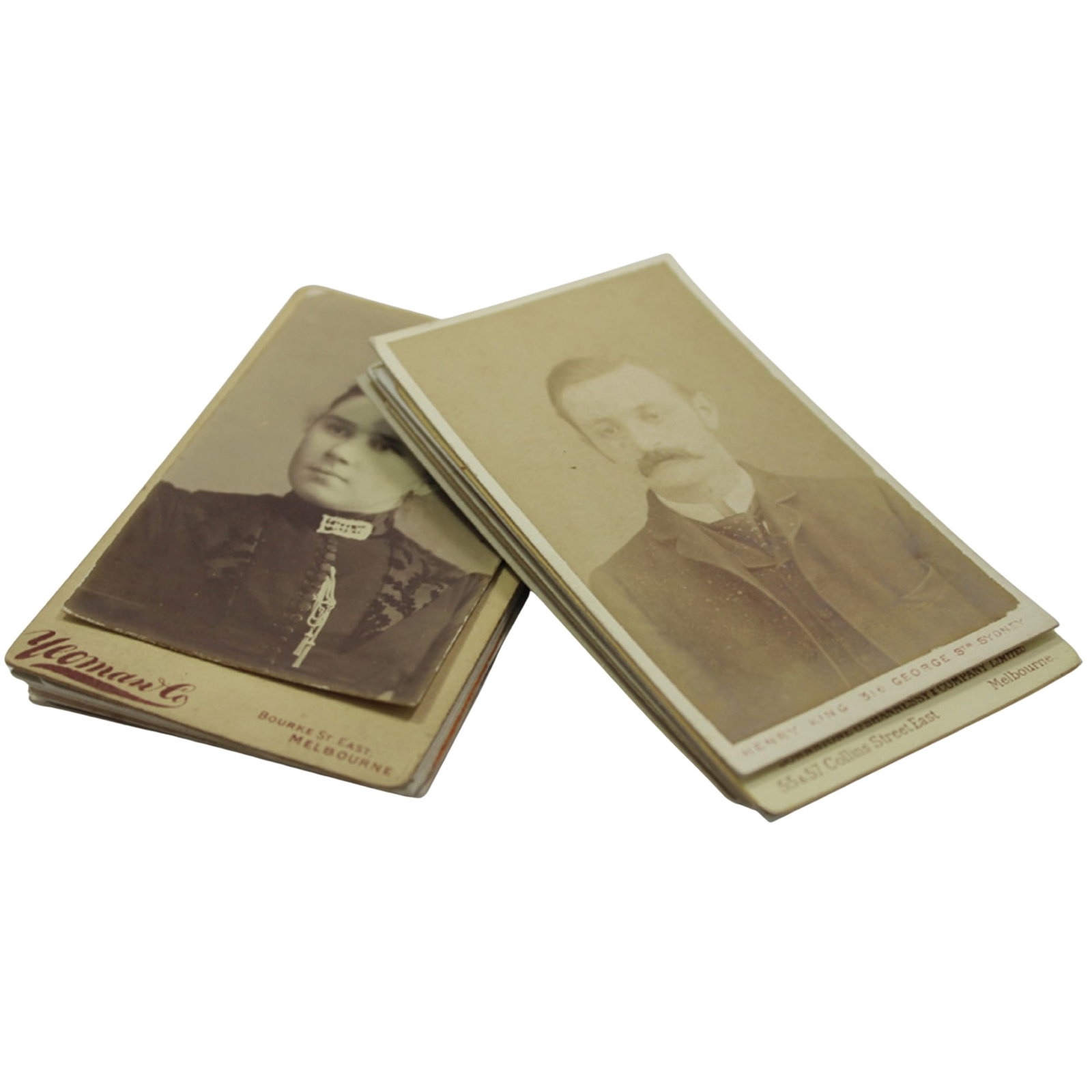 Australia Early Portrait Photographs of Colonial Australians (20 items) (1 of 1)