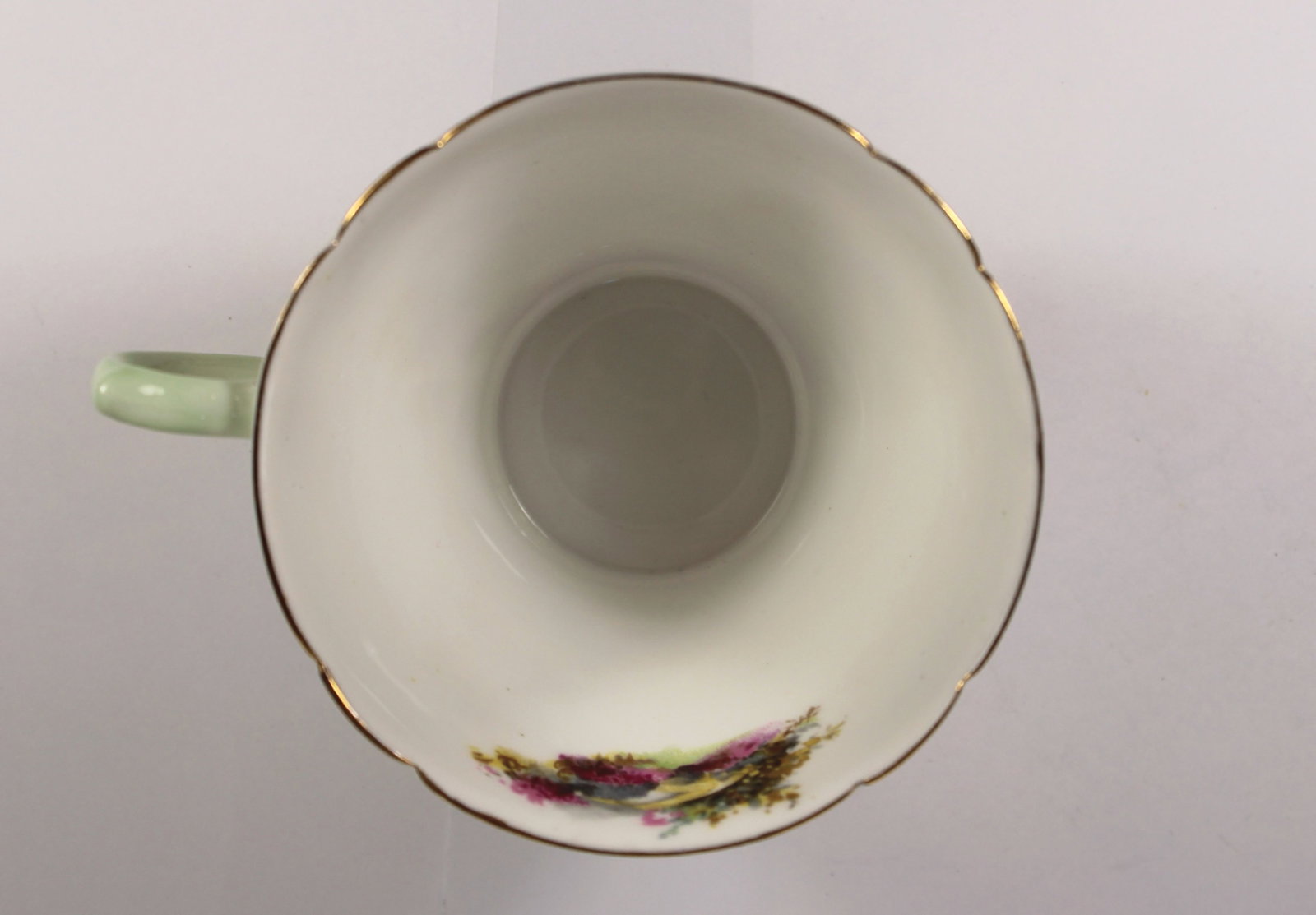 Vintage Shelley ‘Heather’ Trio Bone China Teacup, Saucer & Tea Plate Trio - 5