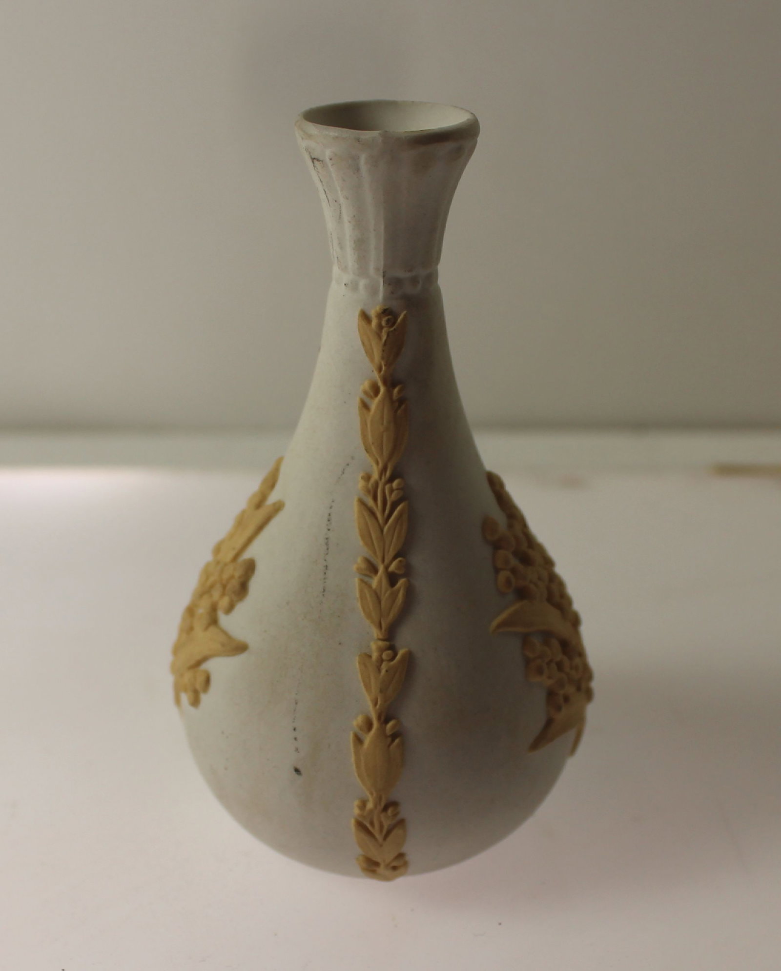 Miniature Vintage Jasperware Vase - 2