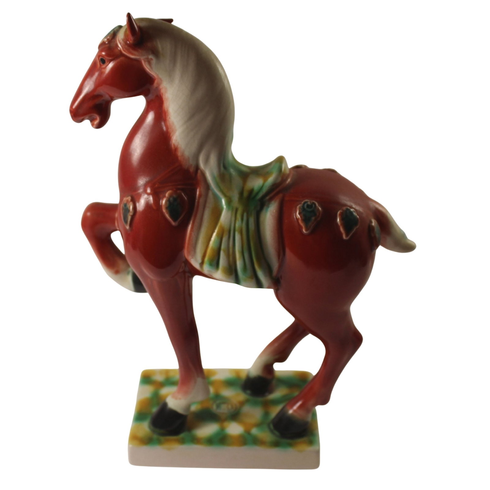Ceramic Chinese Tang Horse Hand-painted (1 of 4)