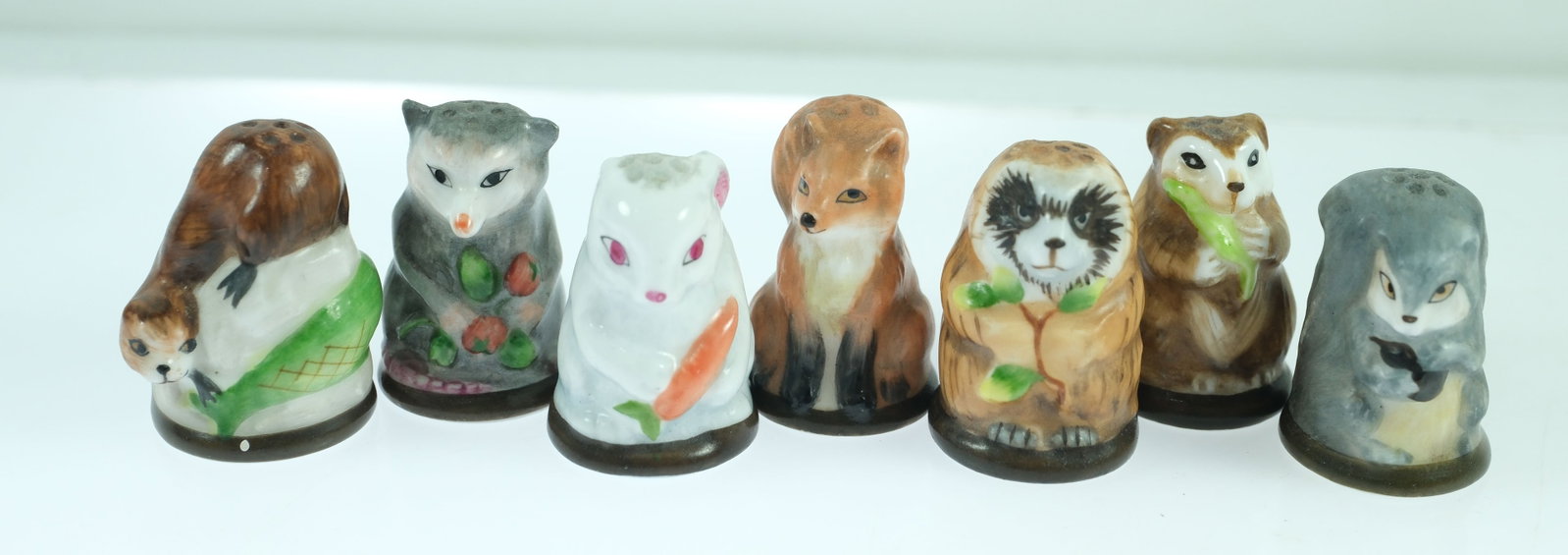 'Friends of the Forest' Porcelain Thimbles (13) - 3