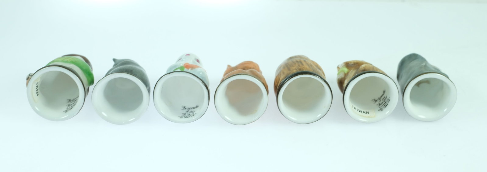 'Friends of the Forest' Porcelain Thimbles (13) - 4