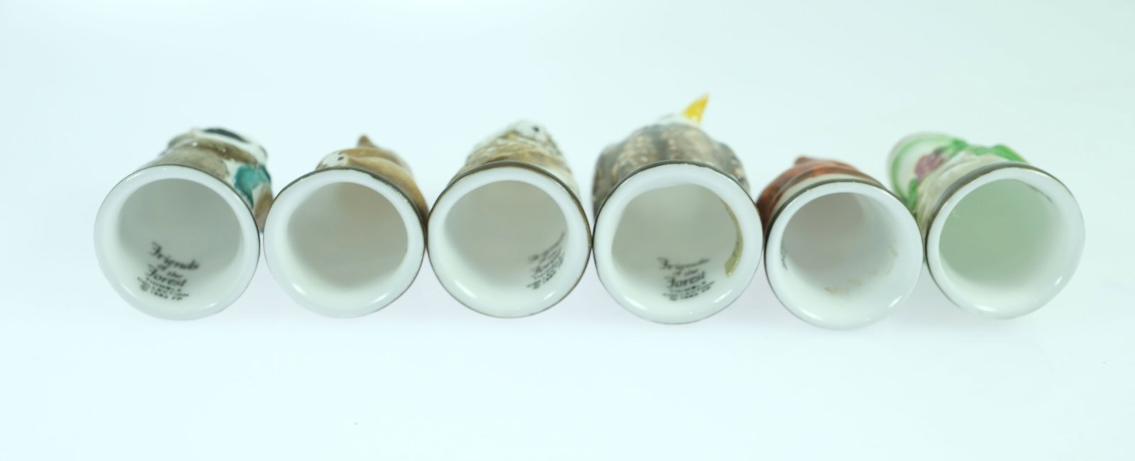 'Friends of the Forest' Porcelain Thimbles (13) - 6