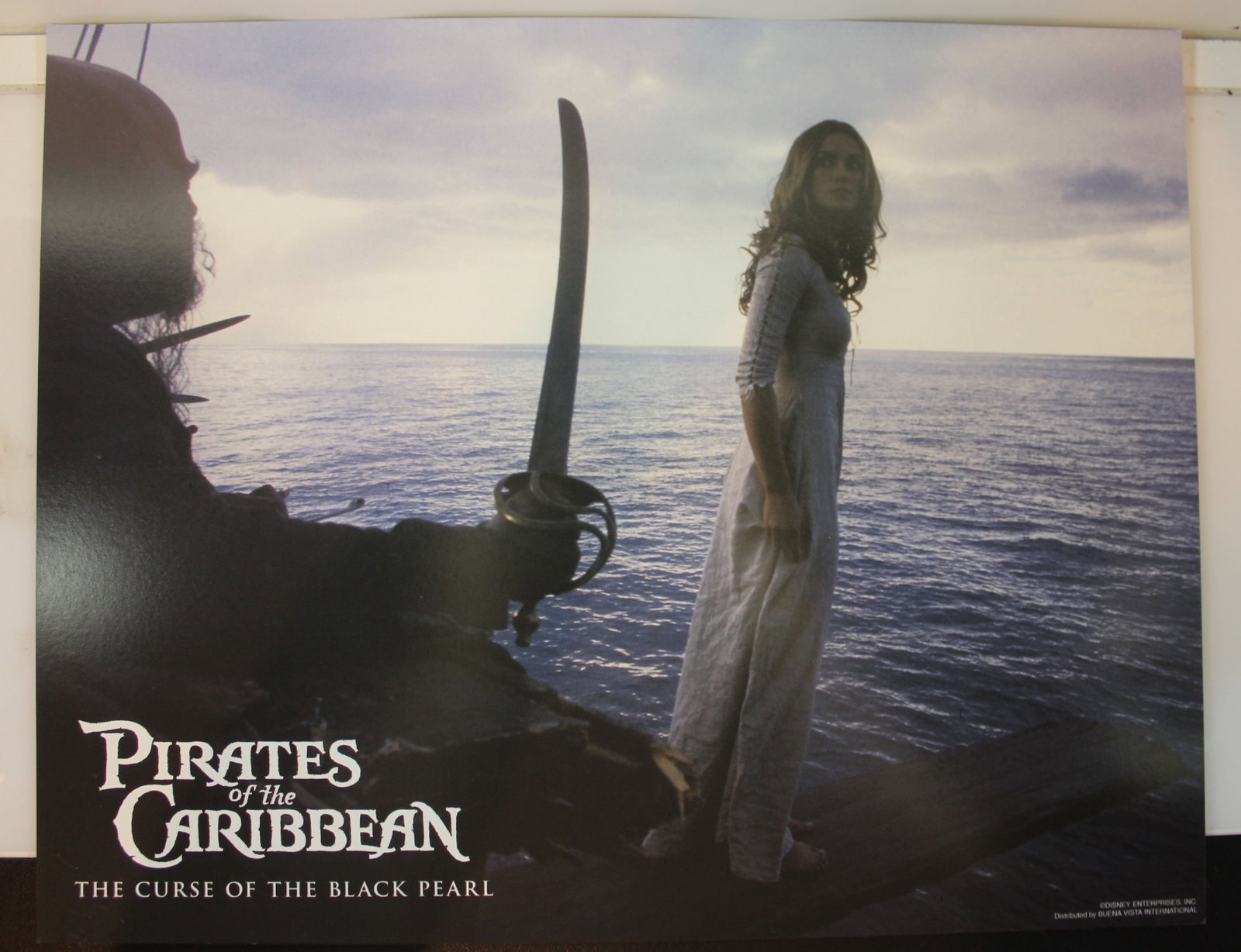Pirates of the Caribbean- The Curse of the Black Pearl (Disney © 2003) Lobby Cards, Mint (14 ca - 2