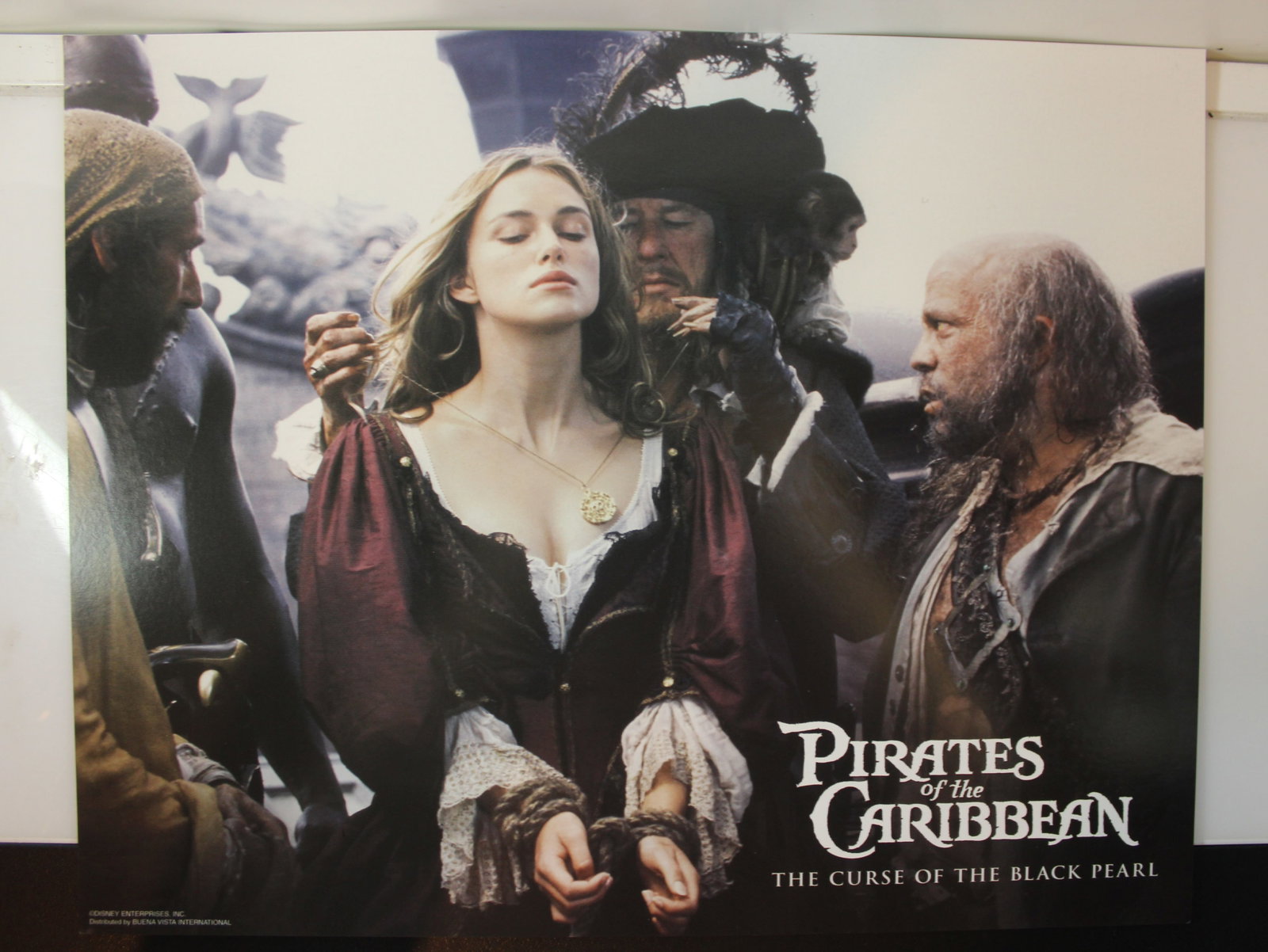 Pirates of the Caribbean- The Curse of the Black Pearl (Disney © 2003) Lobby Cards, Mint (14 ca - 3
