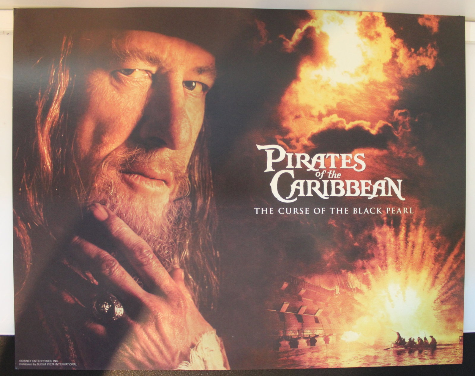 Pirates of the Caribbean- The Curse of the Black Pearl (Disney © 2003) Lobby Cards, Mint (14 ca - 4