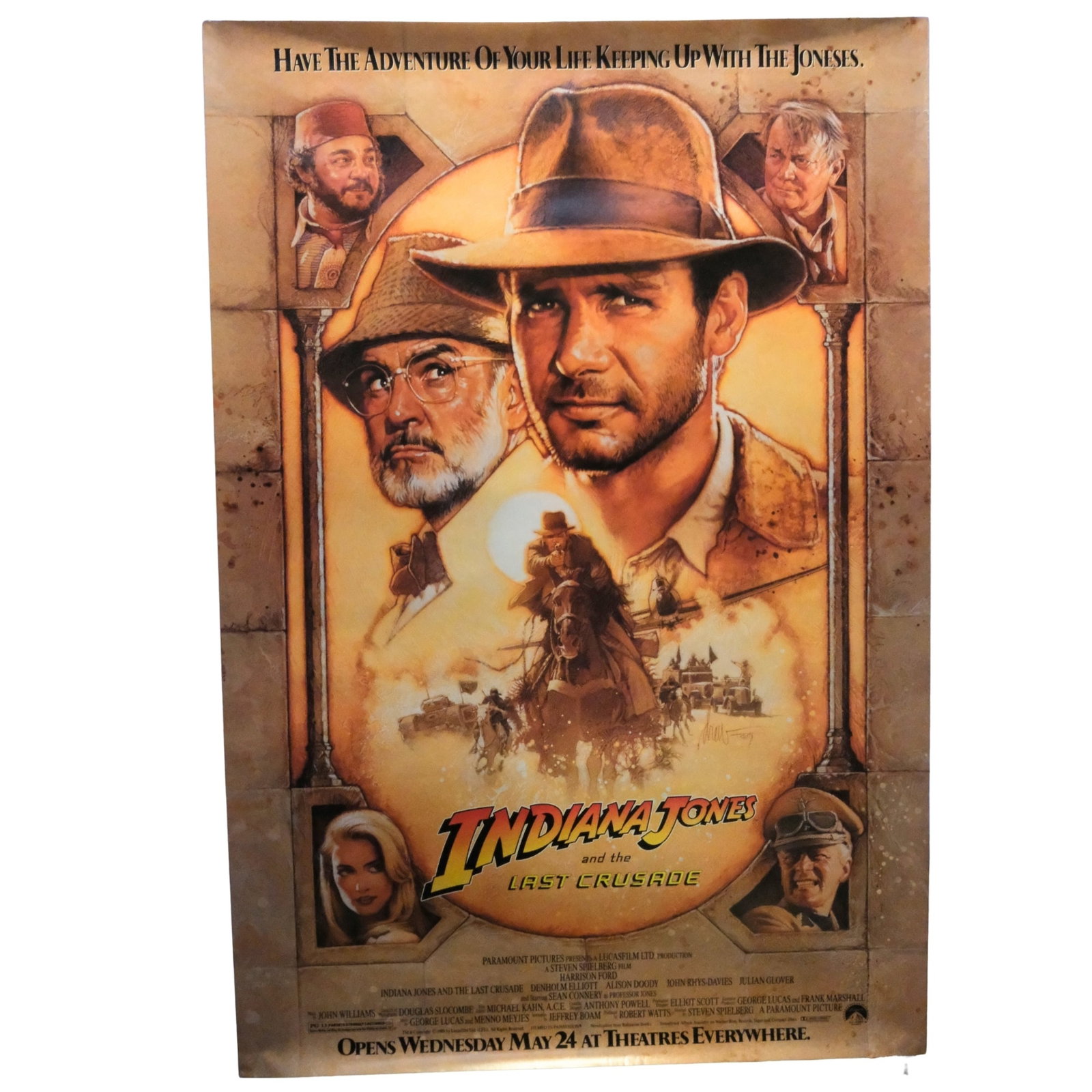Indiana Jones and the Last Crusade (Lucasfilm © 1989) US one sheet (1 of 1)