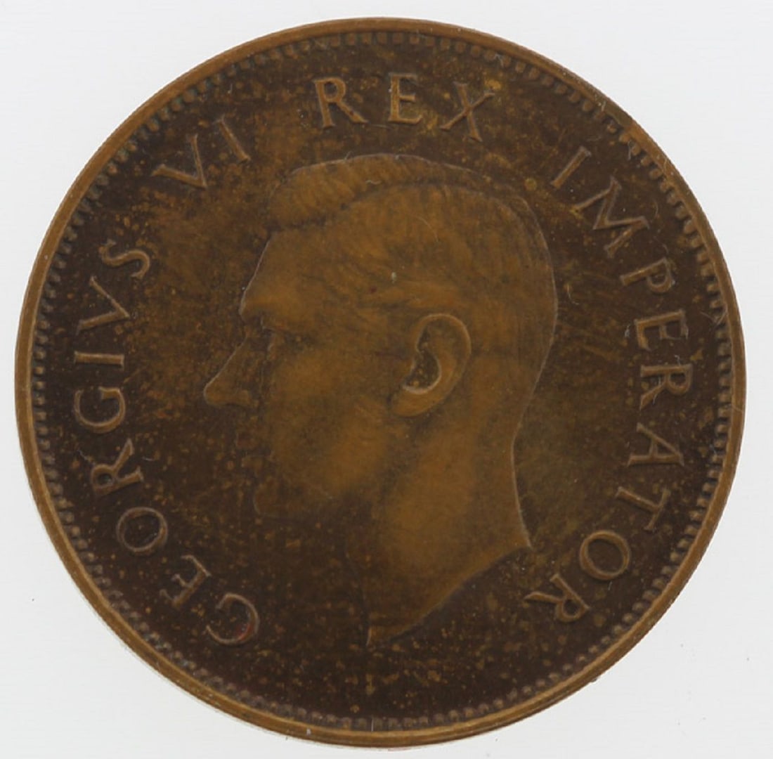 South Africa 1947 Proof 1/4d, near FDC - 2