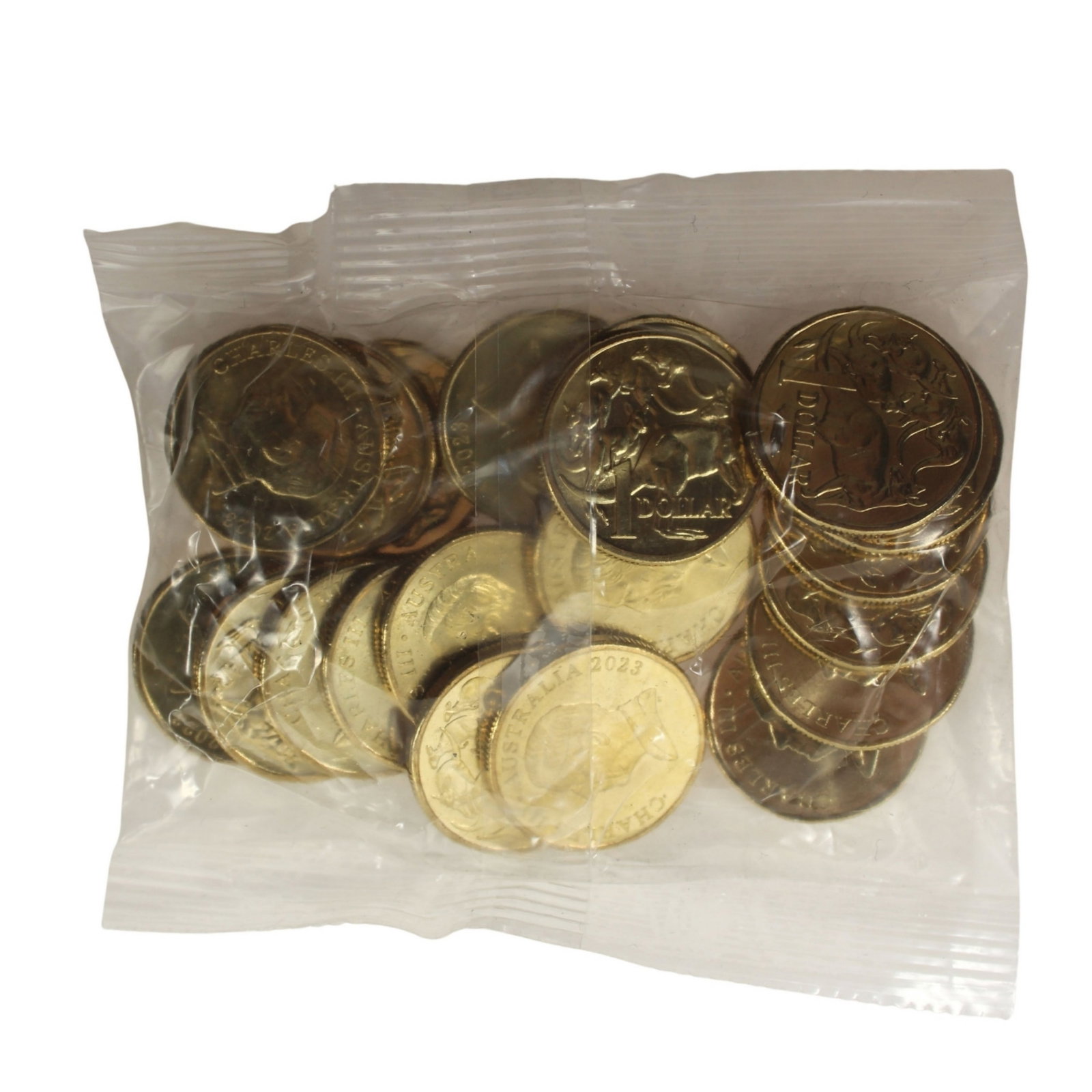 Australia 2023 Al-Br $1's, Uncirculated (20 coins) (1 of 3)