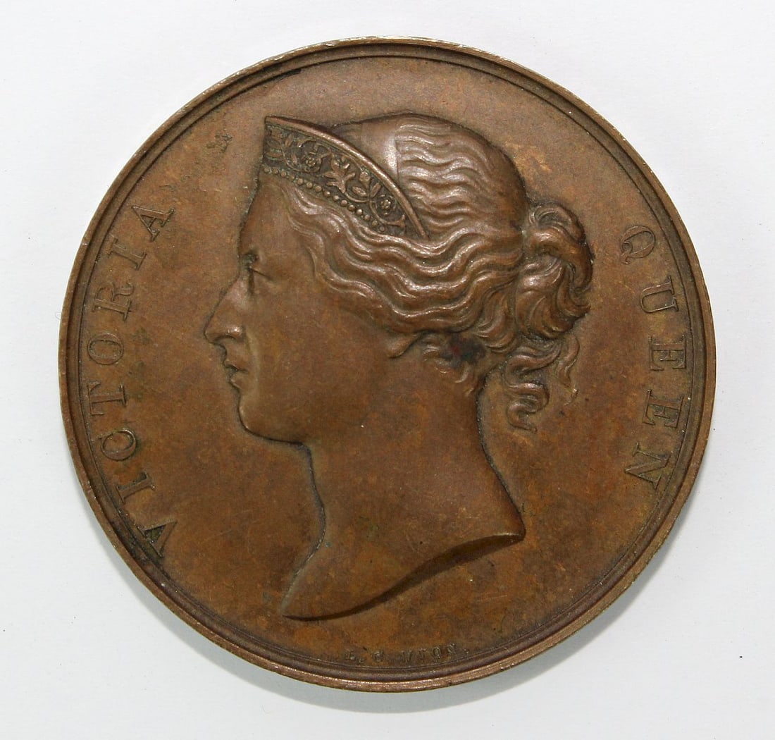 Australia 1867 'Paris Universal Exhibition/Products of NSW' Bronze Medal, Uncirculated - 2