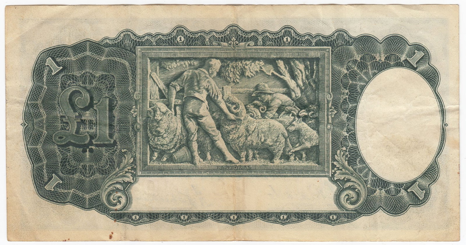 Australia 'Riddle - Sheehan' £1 (1933), Very Fine - 2