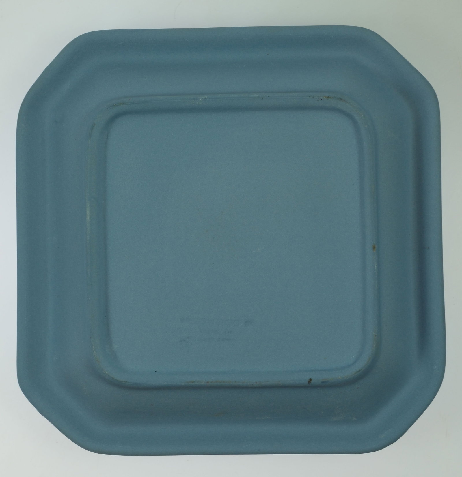 Wedgwood Blue Jasperware Plates with Dark Blue Trim Border (Set of 4) - 7