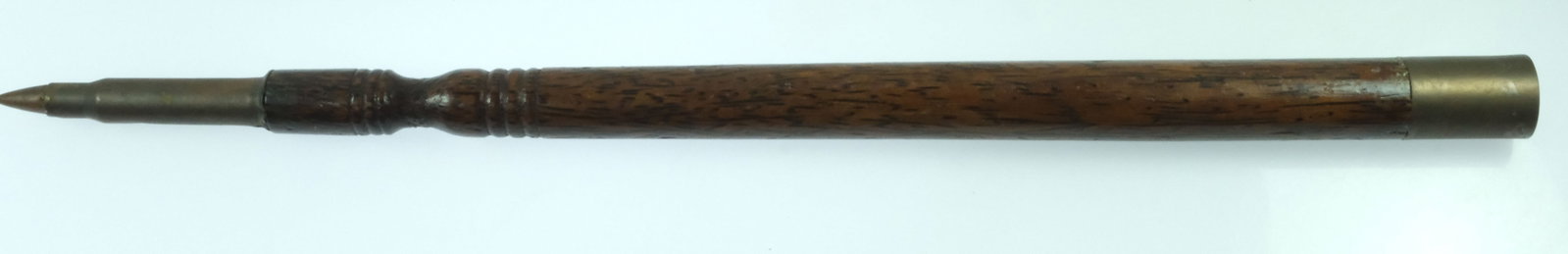Decorative Dagger with Eagle Head Brass Pommel in Sheath finished with a 308 Winchester Cartridge - 5