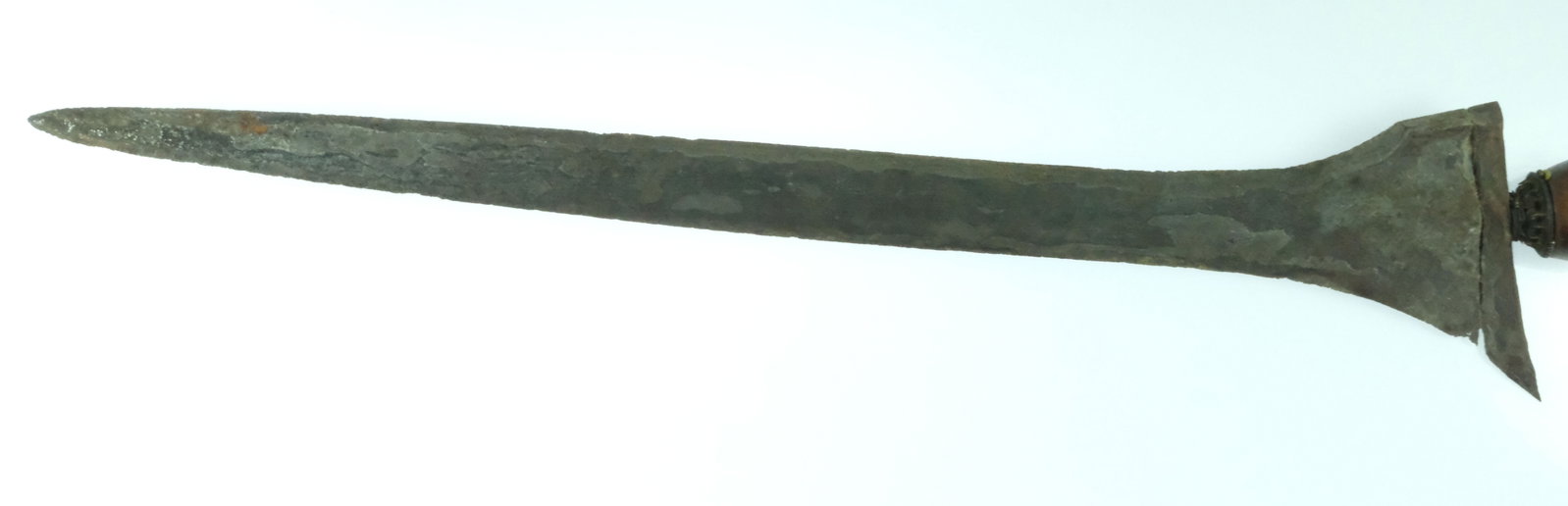 Javanese Straight-bladed Keris Dagger with Yogyakarta-style Gayaman Sheath & Timoho Wood Handle - 5