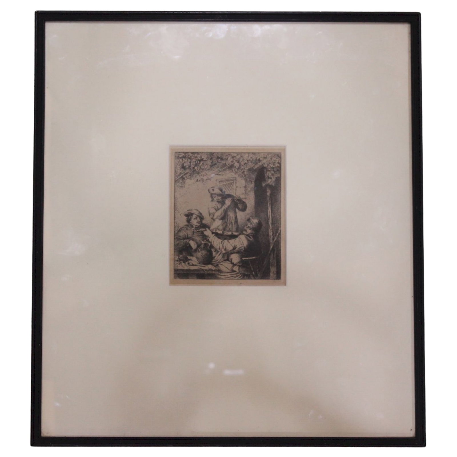 Early Etching after Adrian Van Ostade (1610 -1685) - 2