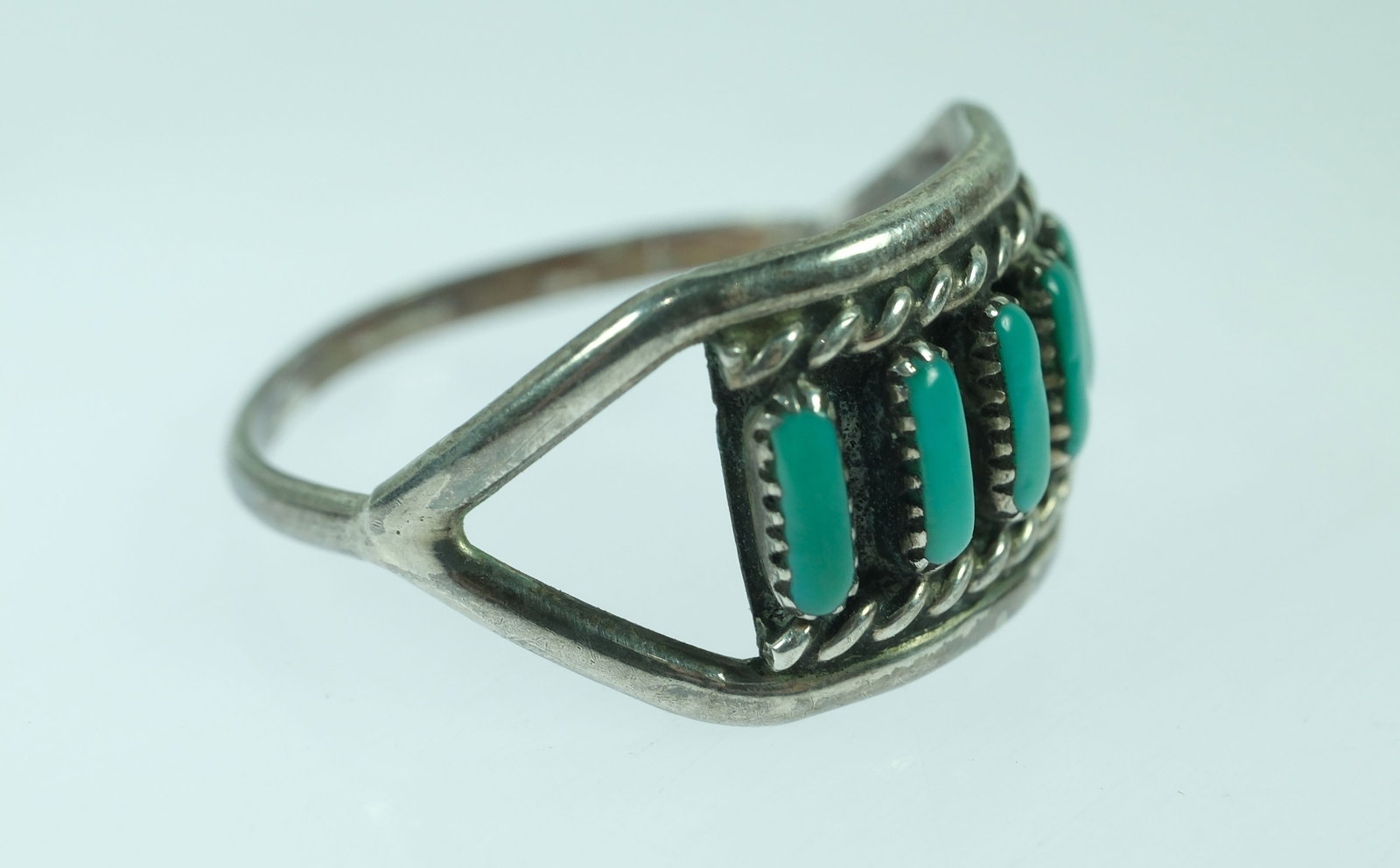 Turquoise Rings in Sterling (925) Silver (2 items) - 3