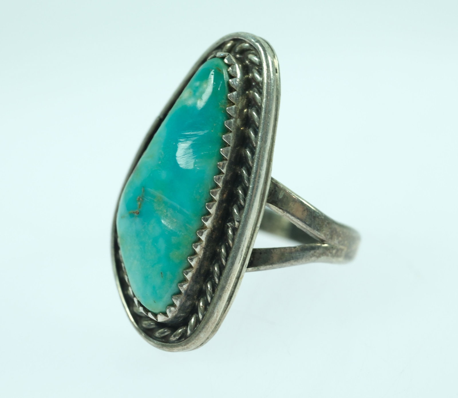 Turquoise Rings in Sterling (925) Silver (2 items) - 5