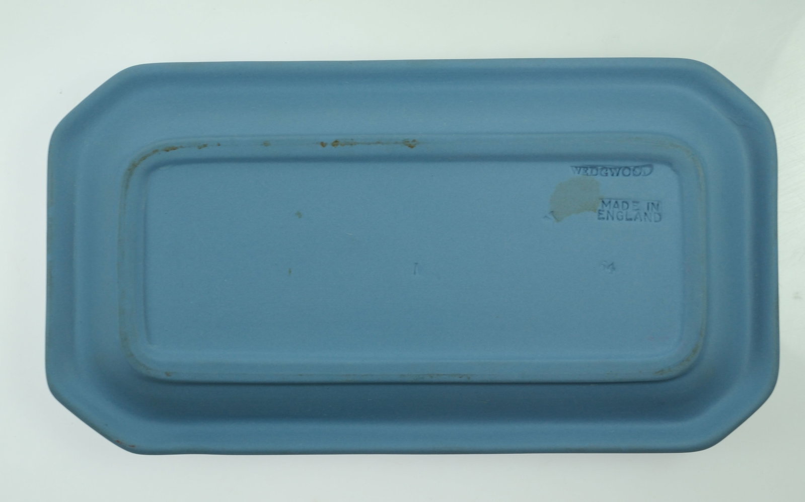 Wedgwood Blue Jasperware Rectangular Plate - 3