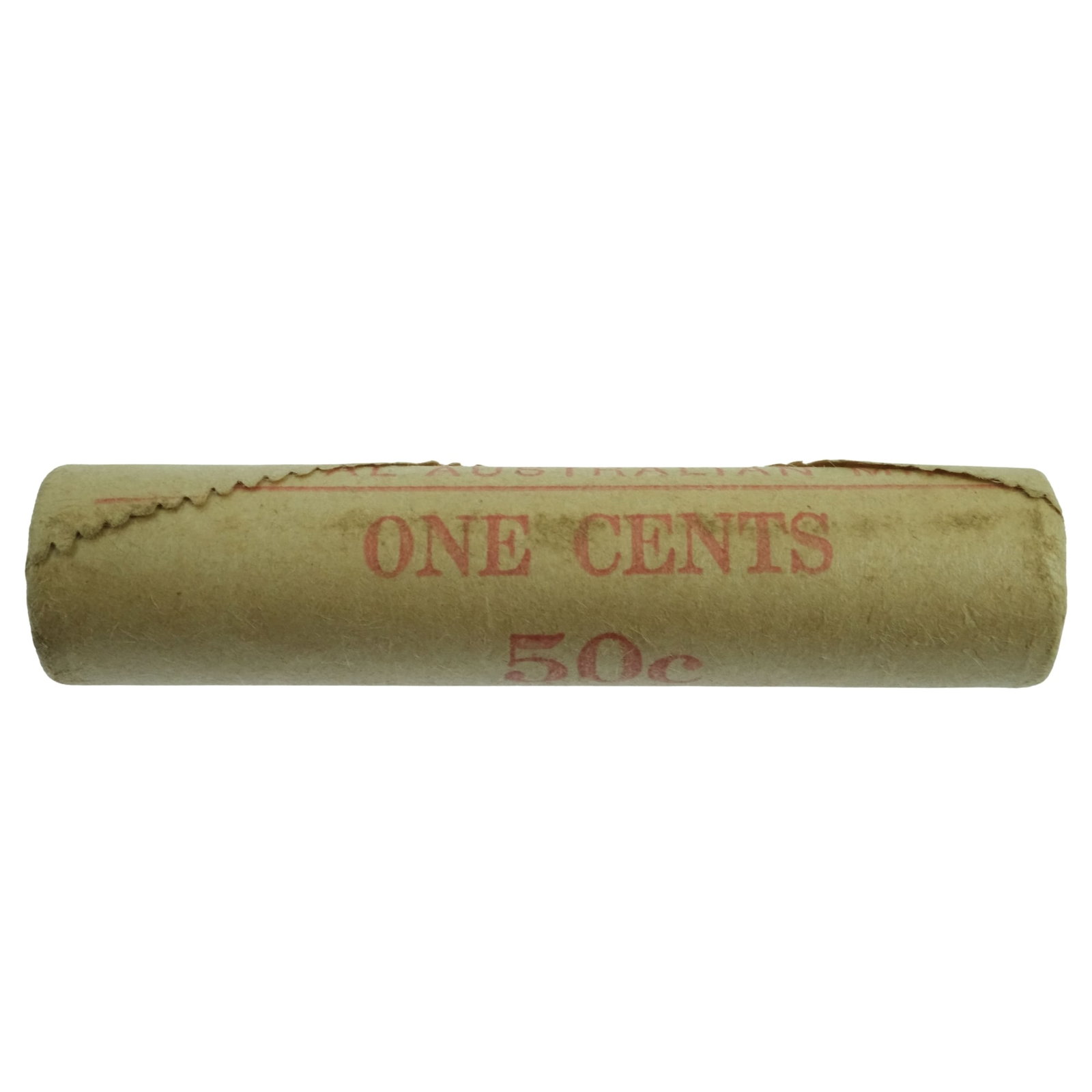 Australia One Cent Roll, Uncirculated (50 coins) (1 of 3)