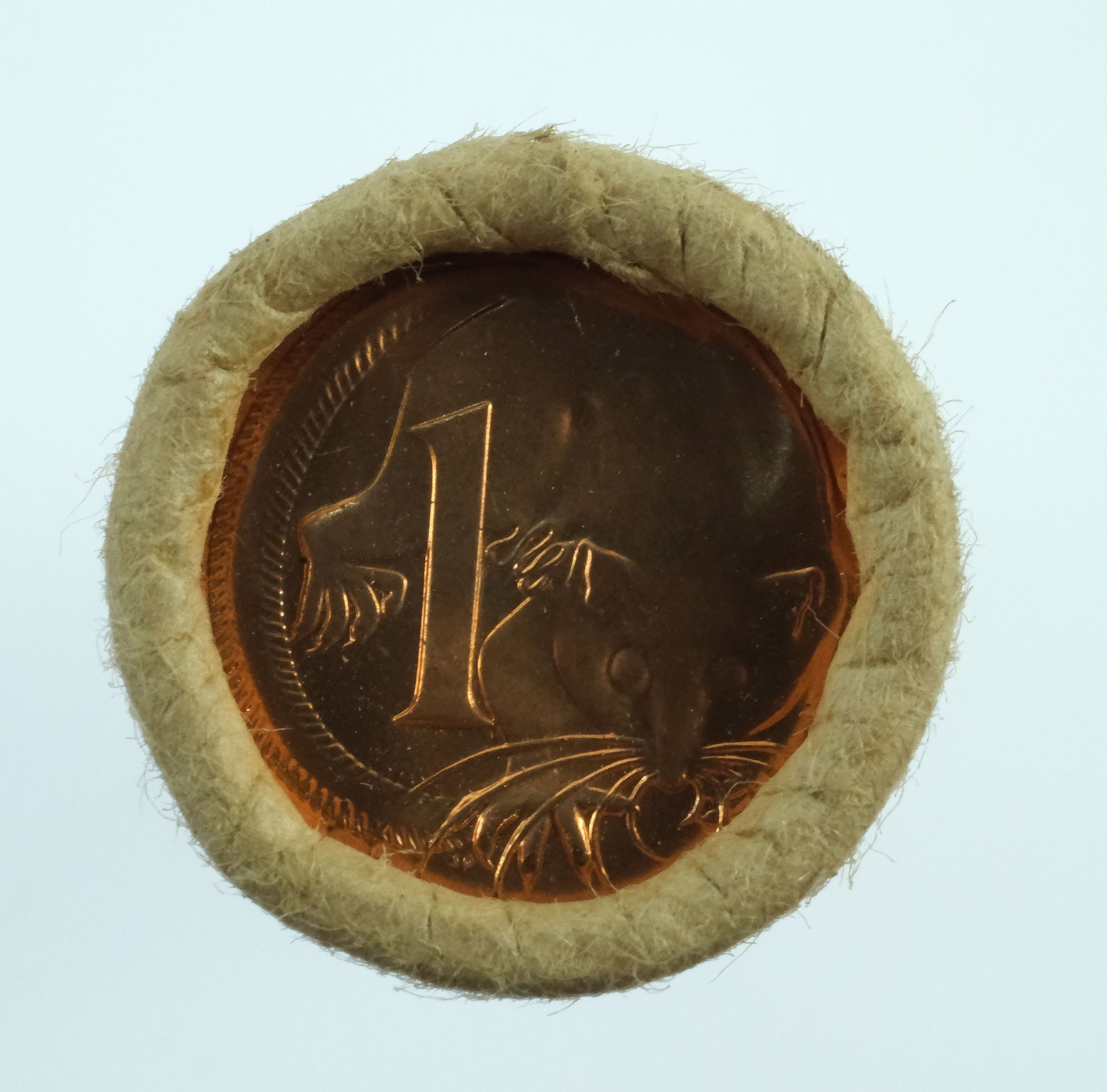Australia One Cent Roll, Uncirculated (50 coins) - 2