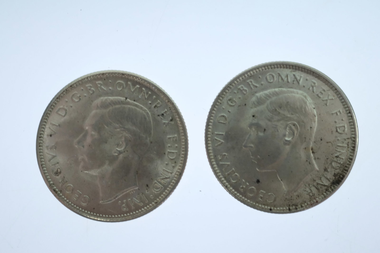Australia 1944 S Florins, Brilliant Uncirculated (2 coins) - 2