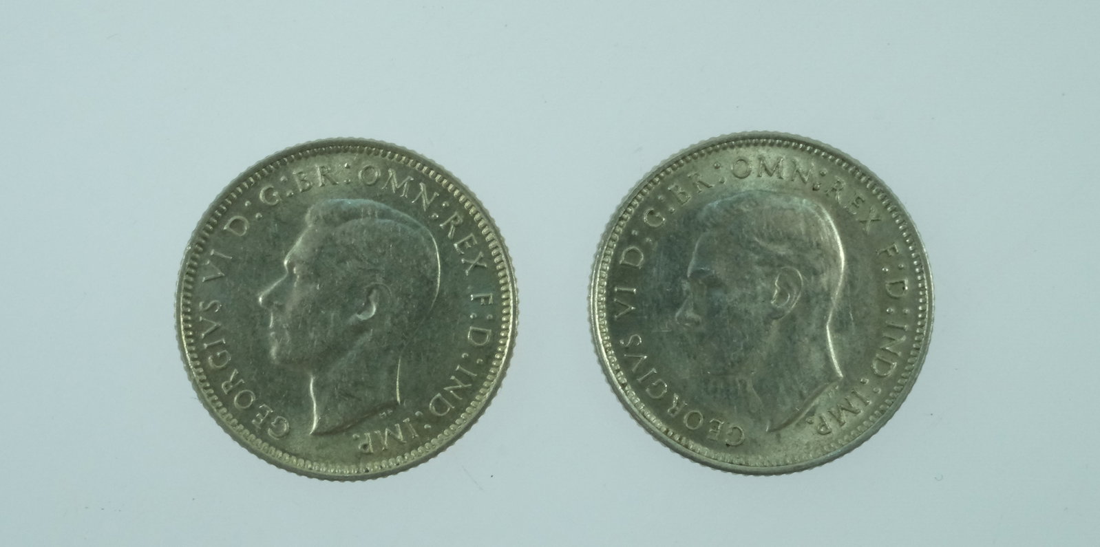 Australia 1940 & 1941 6d's, virtually Uncirculated (2 coins) - 2