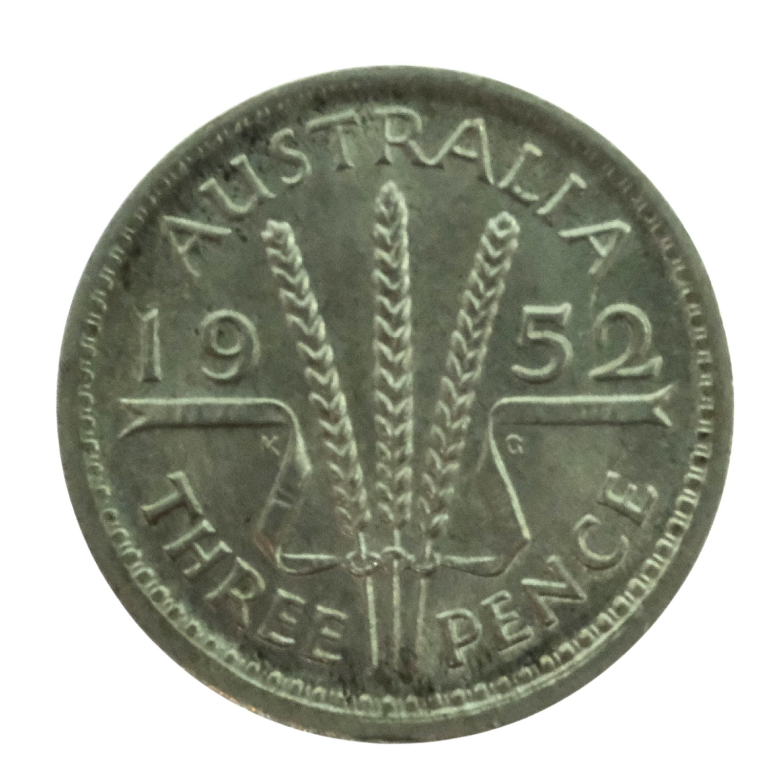 Australia 1952 Threepence, Gem Uncirculated (1 of 2)