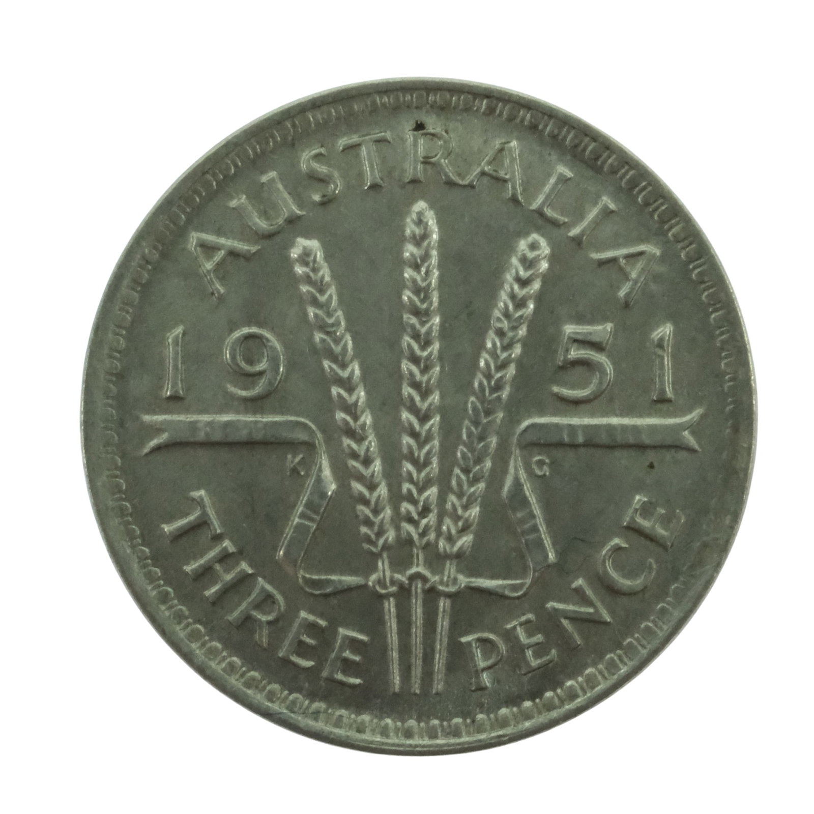 Australia 1951 (M) Threepence, Choice Uncirculated (1 of 2)