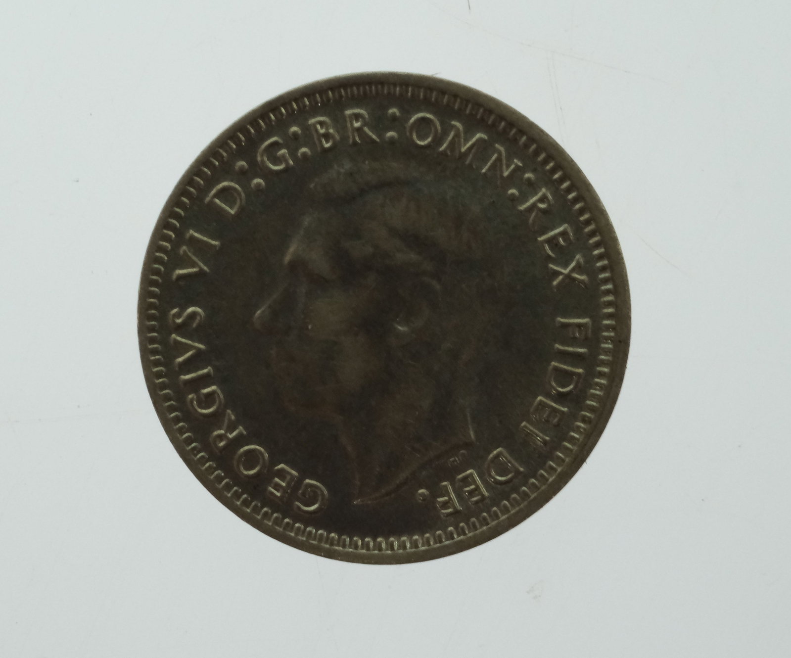 Australia 1950 Threepence, Choice Uncirculated - 2