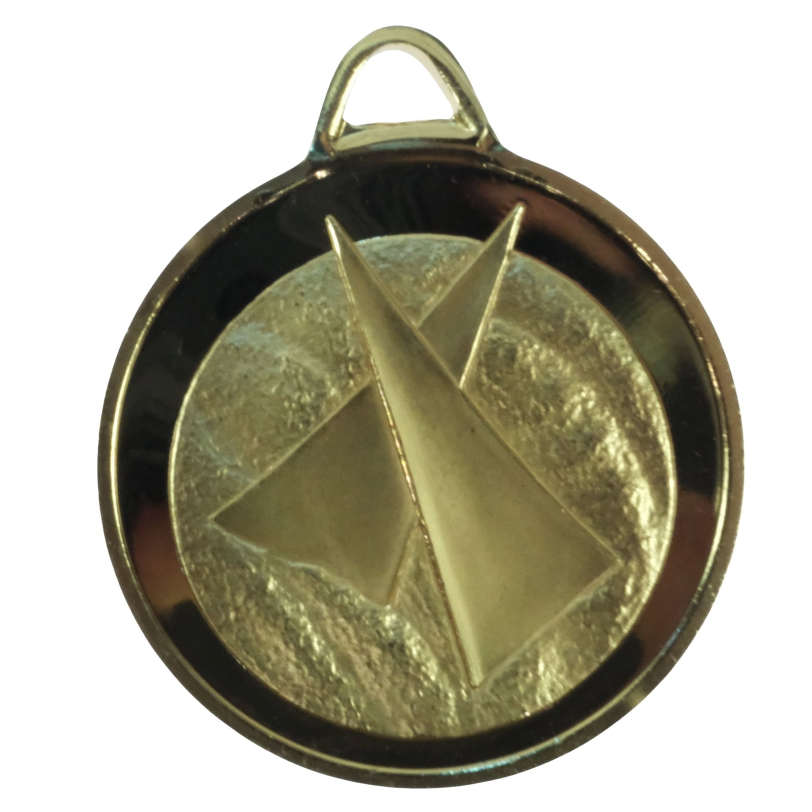 United Kingdom Viyella Cup Match Yacht Racing Prize Medal in Gold-Plated Cu-Ni w/ Suspension Loop (1 of 2)