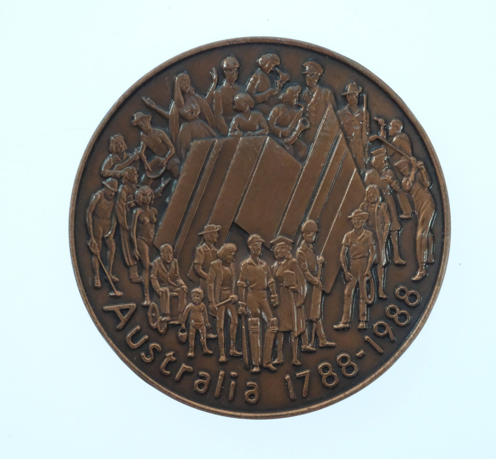 Australia 1988 'Randwick' Bicentennial Bronze Medal, Uncirculated - 2