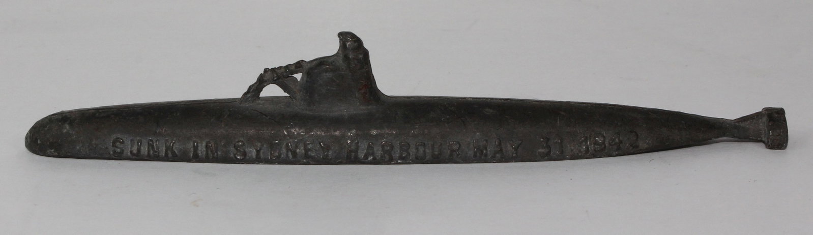 WWII - Australia Japanese Midget Lead Submarine circa 1942, As issued - 2
