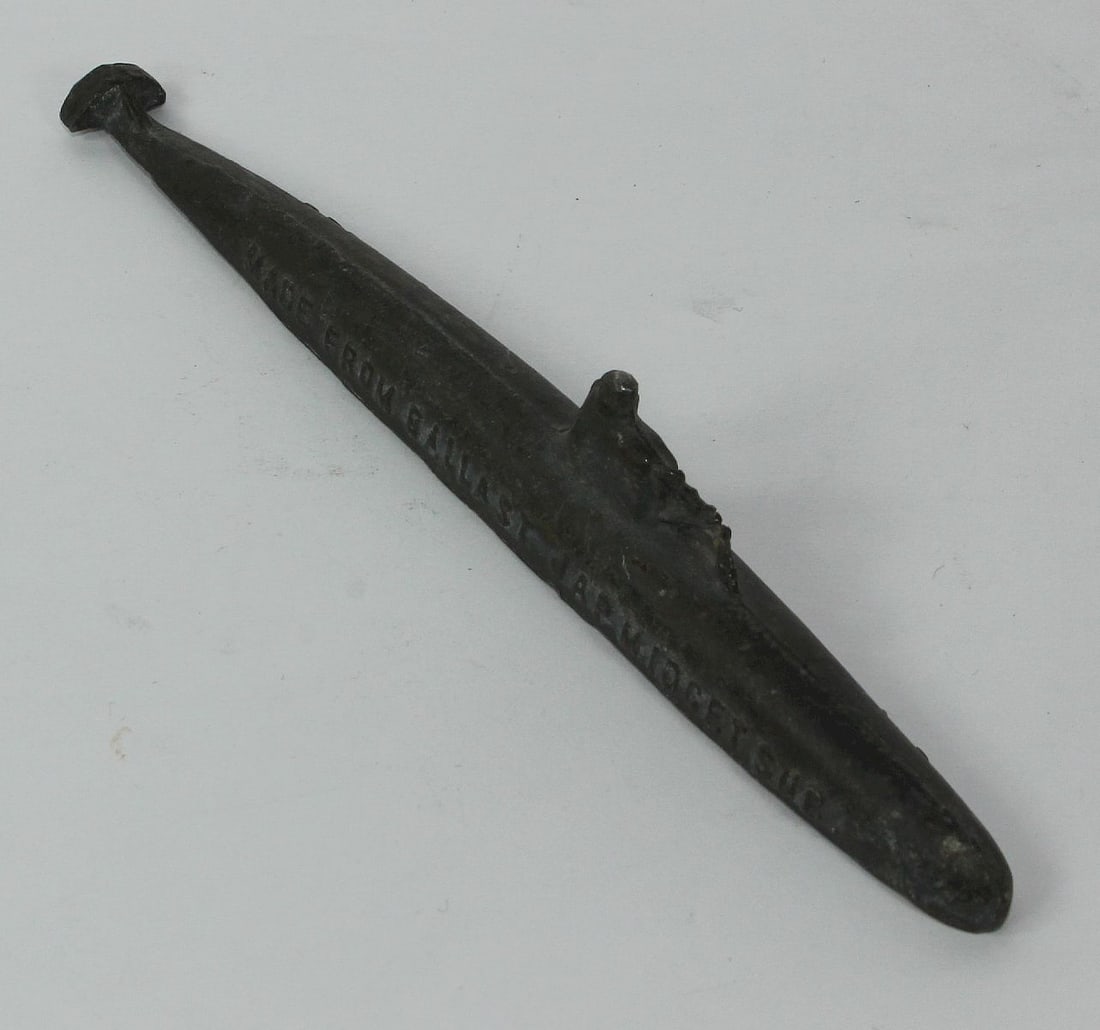 WWII - Australia Japanese Midget Lead Submarine circa 1942, As issued - 3