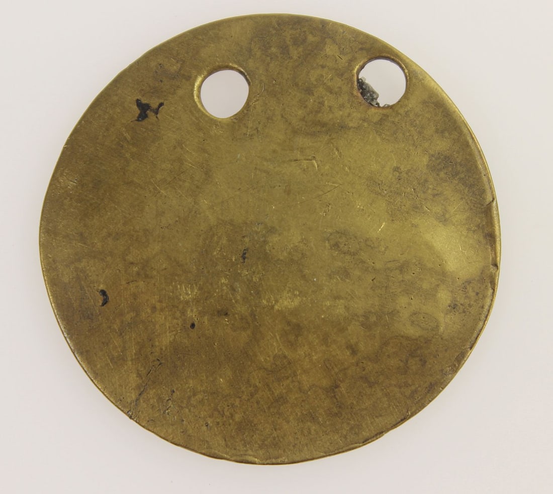German South West Africa 'Prisoner of War' Pass Token circa 1906 - 2