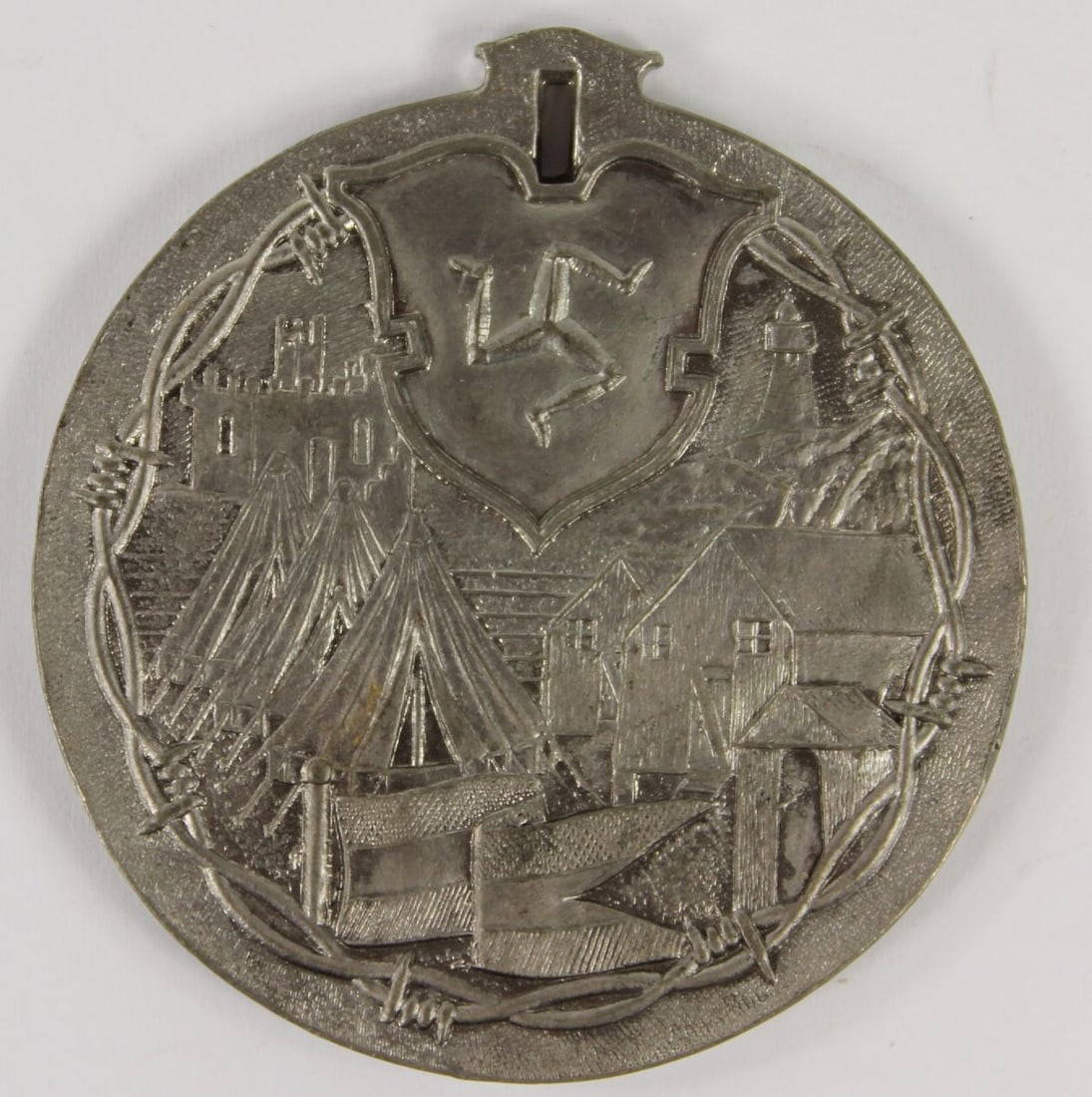WWI - Great Britain (Isle of Man) 1914 - 1915 Knockaloe Internment Camp Medal, Uncirculated - 2