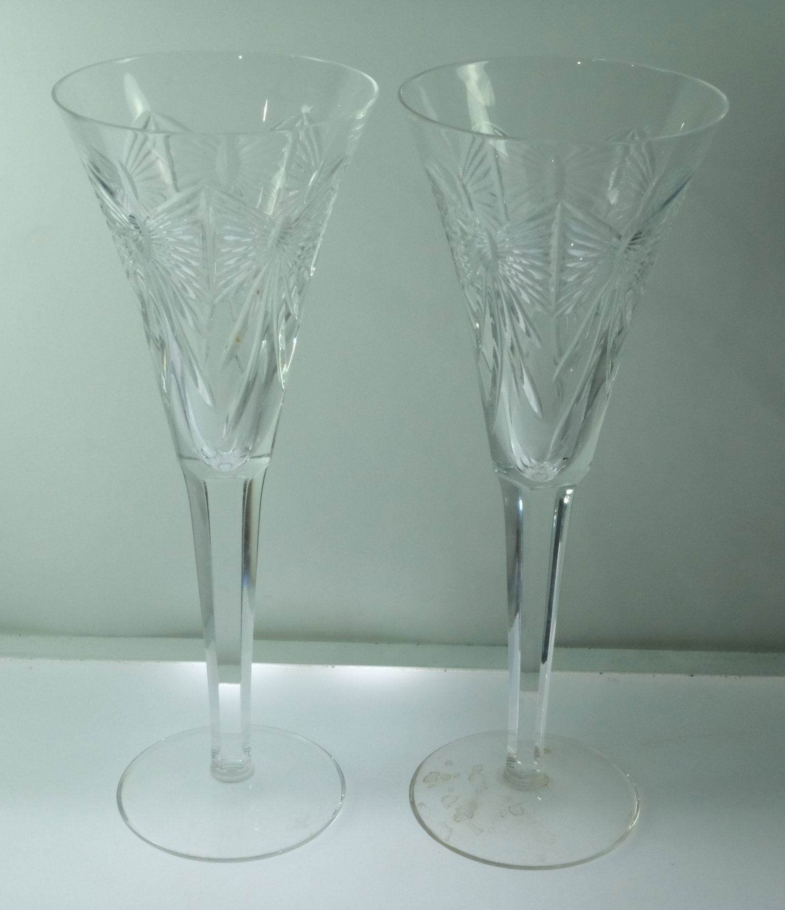 Waterford Crystal 'The Millennium Collection - A Toast to the Year 2000' Toasting Flutes (Pair) - 4