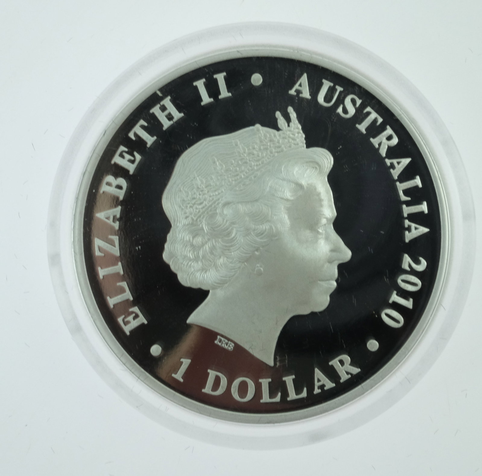 Australia 2010 'Burke & Wills' Coloured Proof Silver (999) $1, FDC - 2