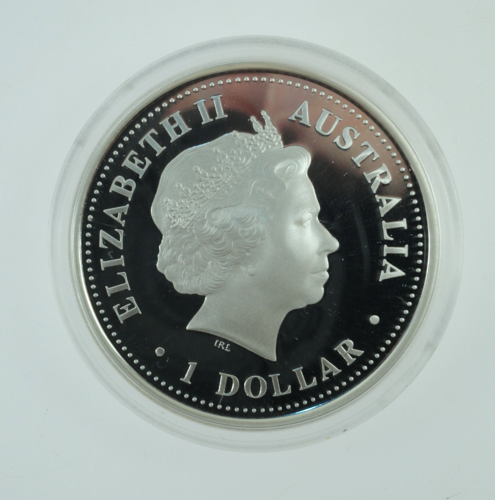 Australia 2005 'PGA Centenary' Coloured Proof Silver (999) $1, FDC - 4