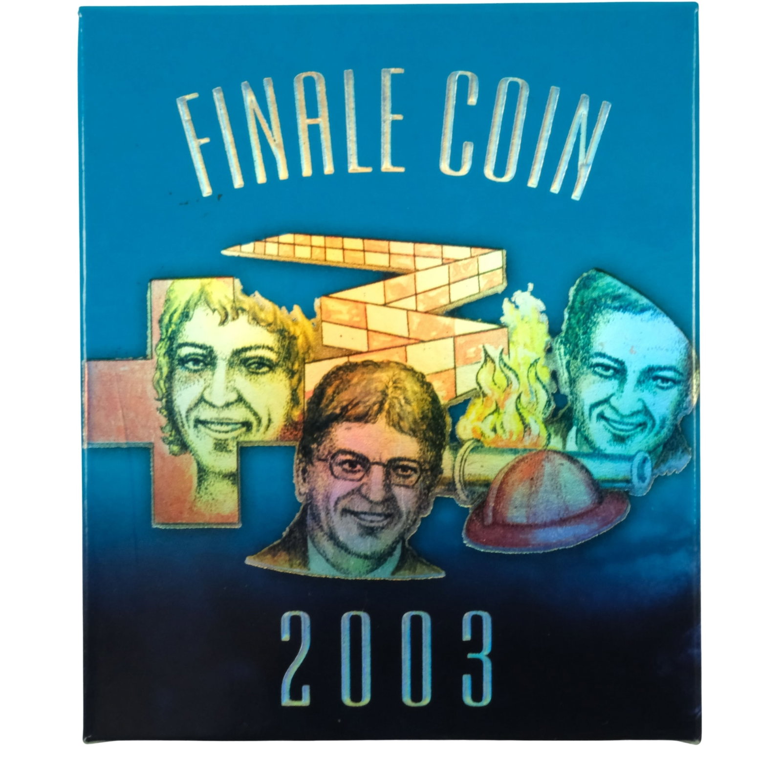 Australia 2003 'Finale' Hologram Proof Silver (999) $5,FDC: Cert# 4,787/15,000 Size ASW 1.16 Troy oz