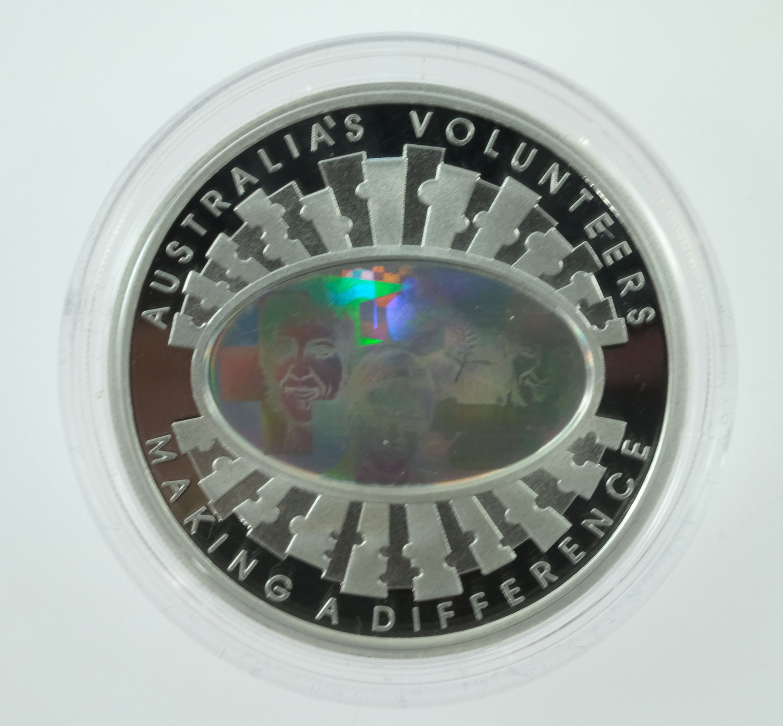 Australia 2003 'Finale' Hologram Proof Silver (999) $5,FDC - 2