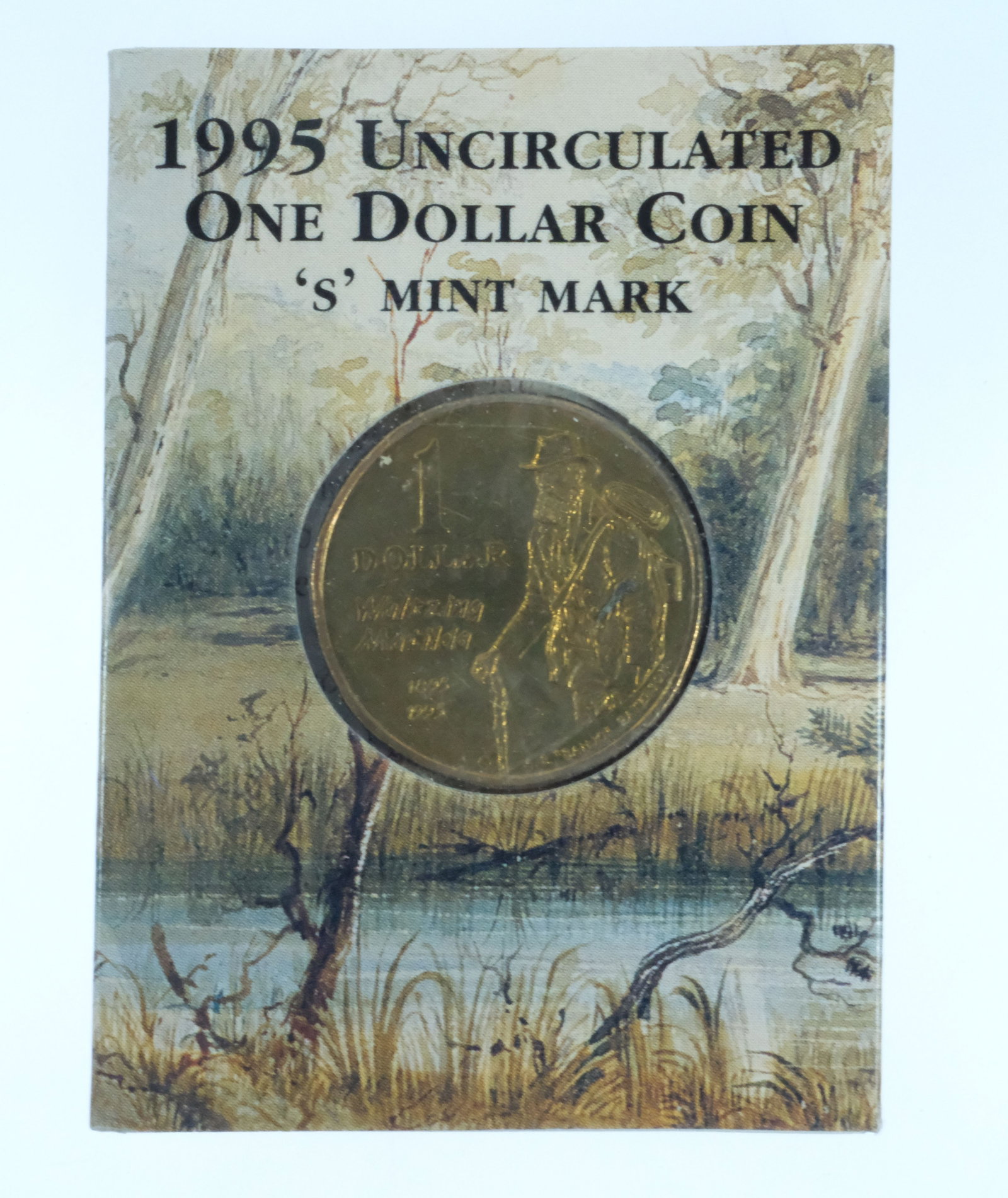 Australia 1995 'S' Mintmark Waltzing Matilda Al-Br $1's, Uncirculated (3) - 2