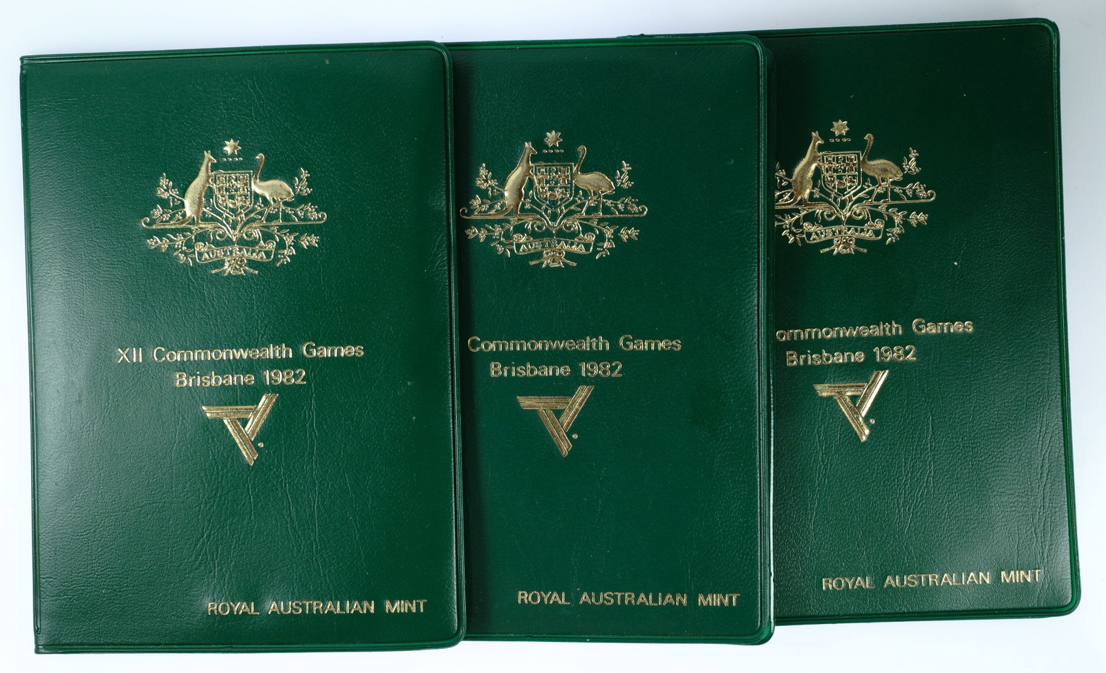 Australia 1982 Mint Sets (3), Uncirculated - 2