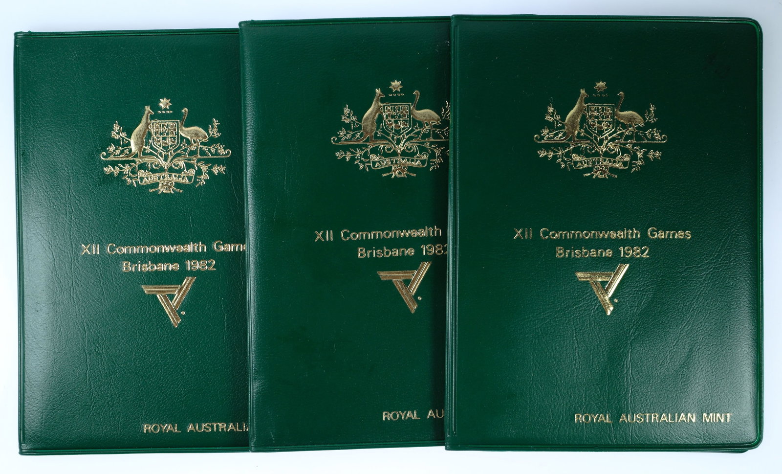Australia 1982 Mint Sets (3), Uncirculated - 2