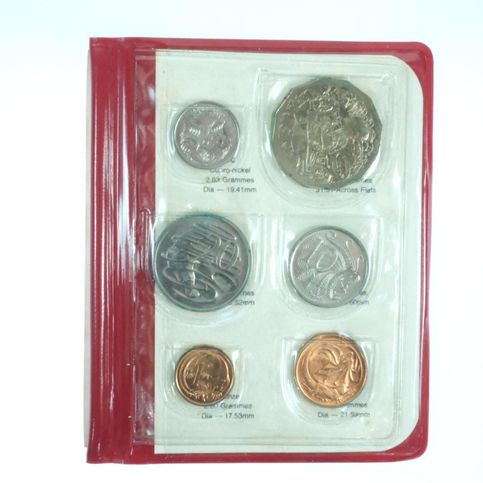 Australia 1979,1980 & 1981 Mint Sets (3), Uncirculated - 6