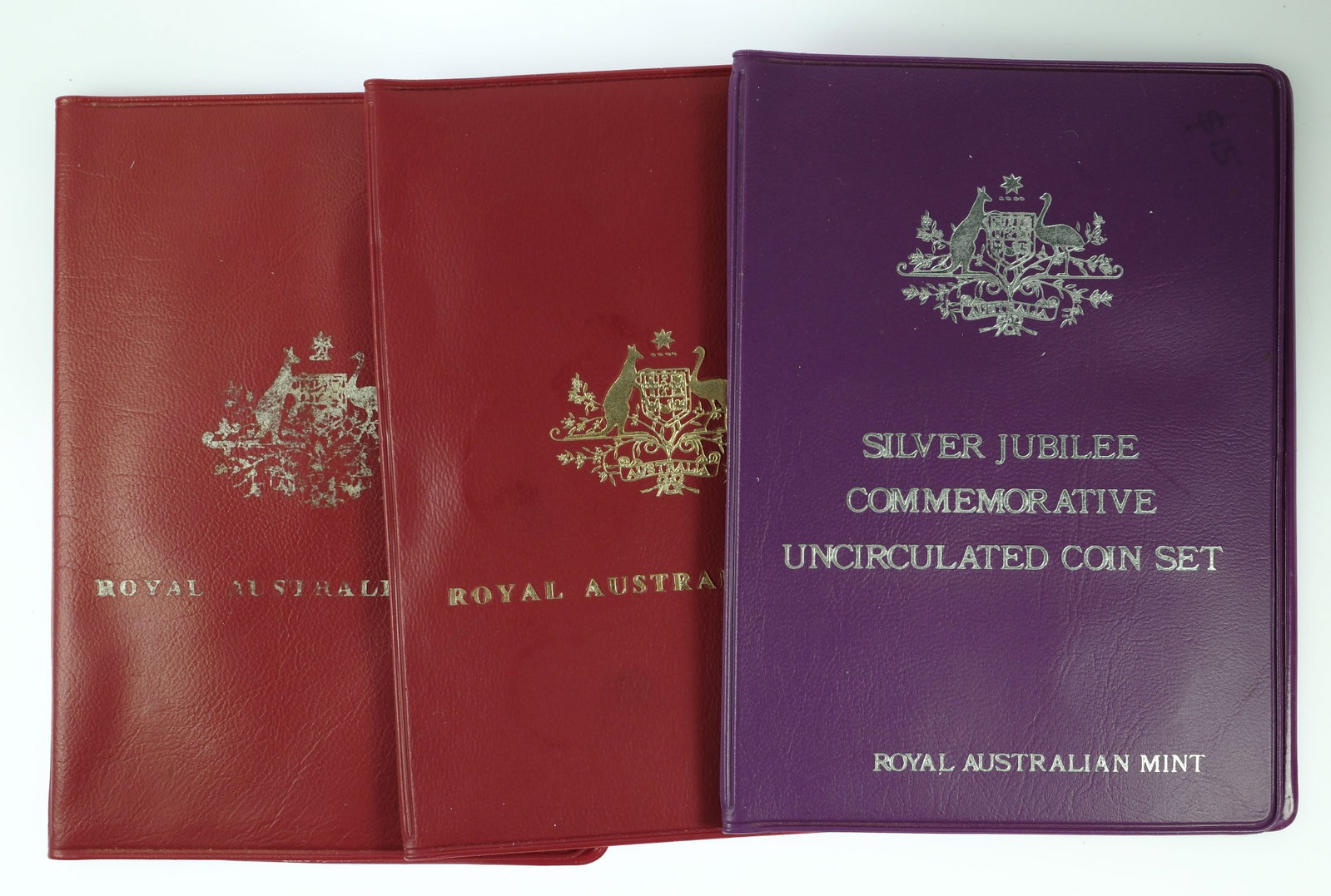 Australia 1976, 1977 & 1978 Mint Sets (3), Uncirculated - 2